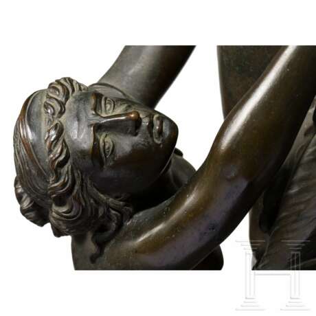 Grand Tour-Skulptur "Raub der Polyxena" nach Pio Fedi (* 07.06.1815 Viterbo, † 31.05.1892 Florenz), Italien, spätes 19. Jhdt. - photo 10
