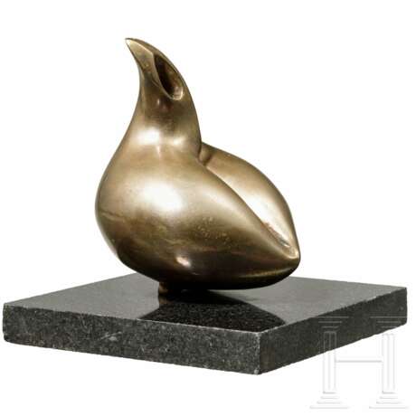 Abstrakte Bronzeskulptur "Vogel", USA, 20. Jhdt. - photo 1