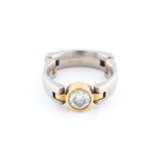 RING MIT BRILLANT-SOLITAIRE 'CHRISTIAN BAUER' - фото 1