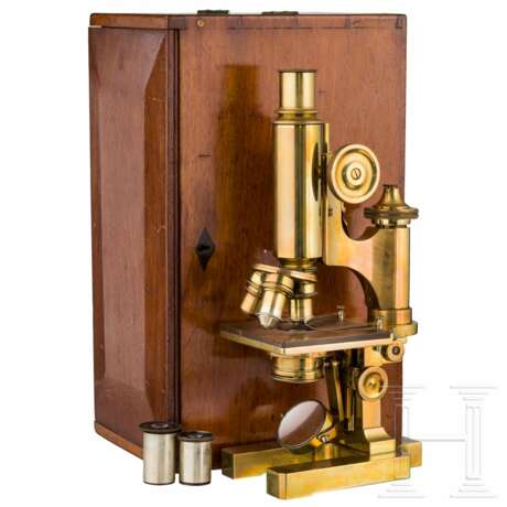 Mikroskop, Ross, London, um 1900 - Foto 1
