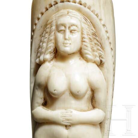 Griff eines Gehstockes mit erotischer Darstellung, USA, 19. Jhdt. - Foto 6