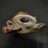 Jadefigur einer Schildkröte, China, Hongshan-Kultur - фото 1