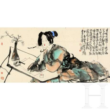 Bai Yefu (*1963) - Bild einer Tang-Dame, China - фото 1
