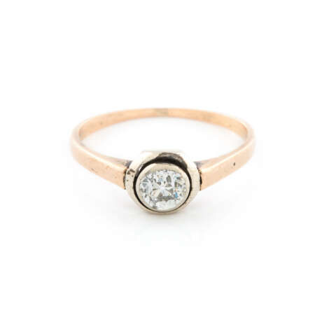 RING MIT DIAMANT-SOLITAIRE - Foto 1