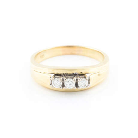 RING MIT BRILLANTBESATZ - Foto 1