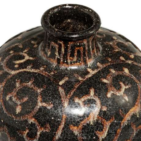 Seltene Jizhou-Meiping-Vase im Tixi-Stil, China, 13. - 14. Jhdt. - фото 5