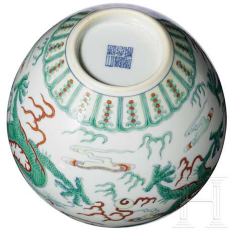 Doucai-Drachenvase mit Daoguang-Sechs-Zeichen-Marke - photo 6