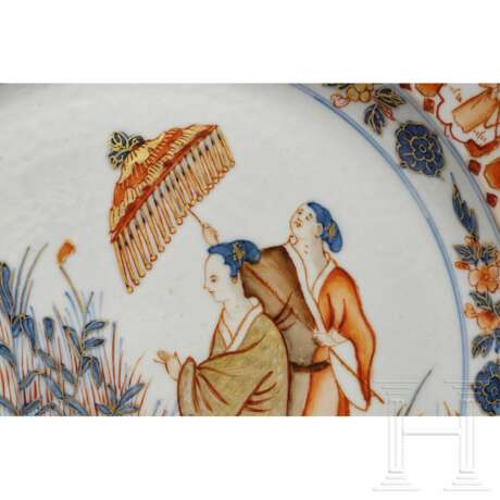 Vier Export-Teller, China, Qianlong-Periode (1736 - 1795) - photo 7
