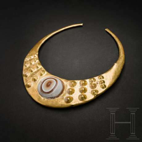Beeindruckendes Goldhalsband, wohl elamitisch, 2. Jtsd. v. Chr. - photo 1