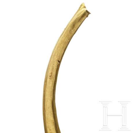 Beeindruckendes Goldhalsband, wohl elamitisch, 2. Jtsd. v. Chr. - Foto 7