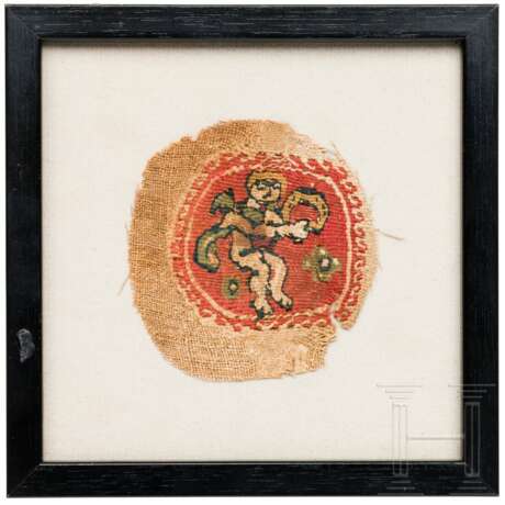 Textilfragment, koptisch, 6. bis 8. Jhdt. - Foto 1