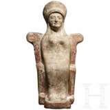 Thronende Göttin, Terrakotta, Griechenland, 6. Jhdt. v. Chr. - Foto 2