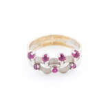 MODERNER EDELSTEIN-RING - photo 1