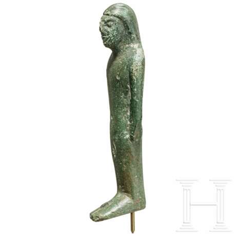 Bronzene Kore, etruskisch, 5. Jhdt. v. Chr. - Foto 2
