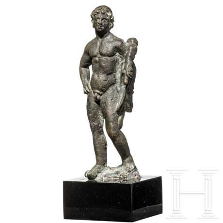 Bronzestatuette des Herkules, römisch, 1. – 2. Jhdt. - photo 1