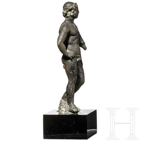 Bronzestatuette des Herkules, römisch, 1. – 2. Jhdt. - photo 4