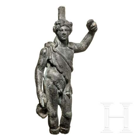 Bronzestatuette des Dionysos, römisch, 2. – 3. Jhdt - photo 1