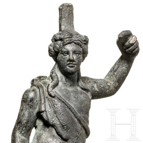 Bronzestatuette des Dionysos, römisch, 2. – 3. Jhdt - photo 4
