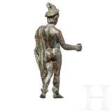 Feine Bronzestatuette des Merkur, römisch, 2. Jhdt. - Foto 3