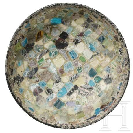 Mosaikglas-Schale, römisch, 1. Jhdt. v. Chr. - 1. Jhdt. n. Chr. - Foto 4