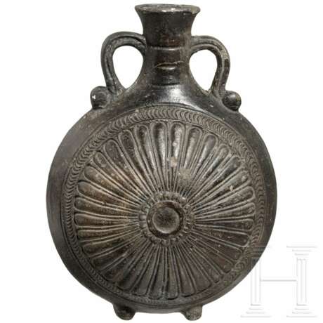 Pilgerflasche mit Reliefdekor, römisch, 1. Jhdt. - Foto 1