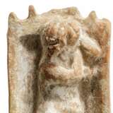 Schlafender Eros, Terrakotta, römisch, 2. - 3. Jhdt. - фото 4