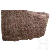 Großes Porphyr-Fragment eines Bauwerks oder Sockels, römisch, 1. - 3. Jhdt. - Foto 3