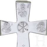 Bergkristall-Kreuz mit Kaiserbildnissen, byzantinisch  - Foto 4