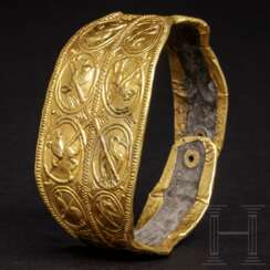 Gold-Silber-Armband, Polen, 12. - 13. Jhdt.