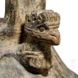 Knickwandtopf, präkolumbisch, und Frauenfigur, Ecuador, Valdivia-Kultur, ca. 1500 v. Chr. - photo 3