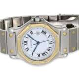 Armbanduhr: seltene vintage Cartier Herrenuhr, "Cartier Santos Octagon Automatic" sowie ein Cartier Stahl-Uhrenarmband - фото 2