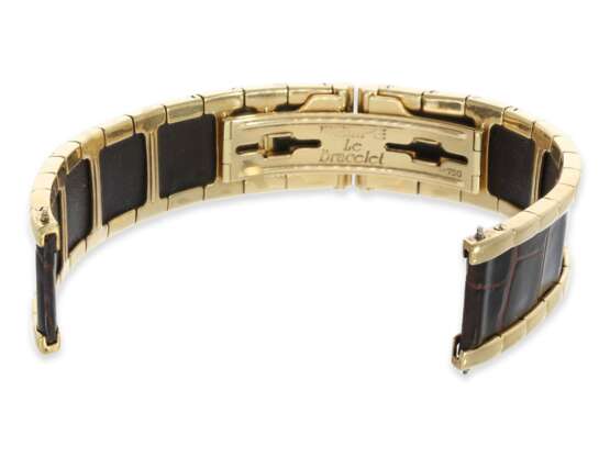 Armband: exclusives Wempe "Le Bracelet" Armband, 18K Gelbgold/Krokoleder - фото 2