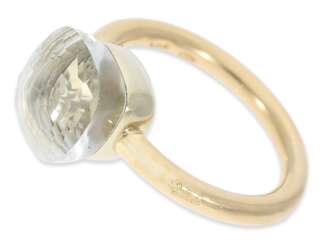 Ring: Goldschmiede-Designering aus dem Hause Pomellato, 