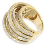 Ring: hochdekorativer Brillantring von insgesamt ca.2,6ct, 18K Gold - Foto 3