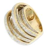 Ring: hochdekorativer Brillantring von insgesamt ca.2,6ct, 18K Gold - Foto 4