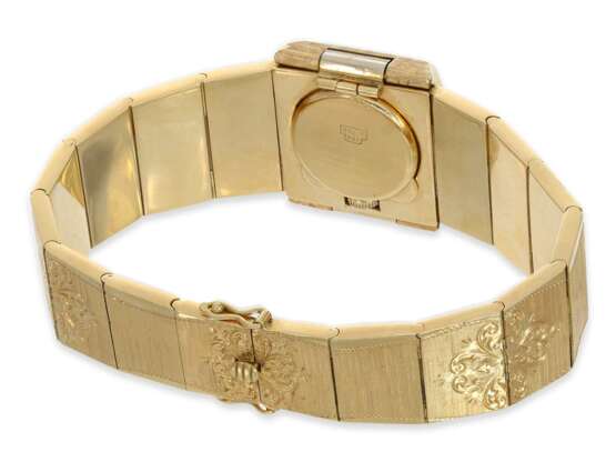 Armbanduhr: ausgefallene und sehr hochwertig gearbeitete vintage Cocktailuhr von Omega, 18K Gold, ca.1960 - Foto 6