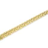 Kette/Collier: nahezu neuwertiges zweireihiges Königsketten-Armband, 14K Gold - Foto 2