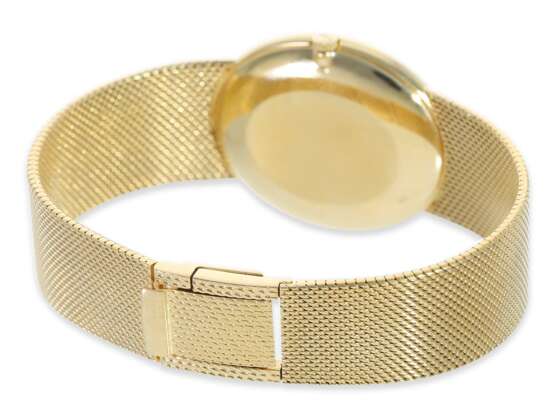 Armbanduhr: hochwertige und ehemals teure vintage Herrenuhr von Chopard, 18K Gold - photo 3