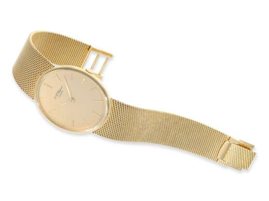 Armbanduhr: hochwertige und ehemals teure vintage Herrenuhr von Chopard, 18K Gold - photo 4