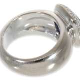 Ring: nahezu neuwertiger, sehr massiver Tansanitring mit Brillanten, insgesamt ca. 3,1ct, 18K Gold - photo 5