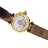 Armbanduhr: luxuriöse Cartier Pasha Automatic Medium Ref.1035, 18K Gold mit Originalband, aus Privatbesitz - photo 4