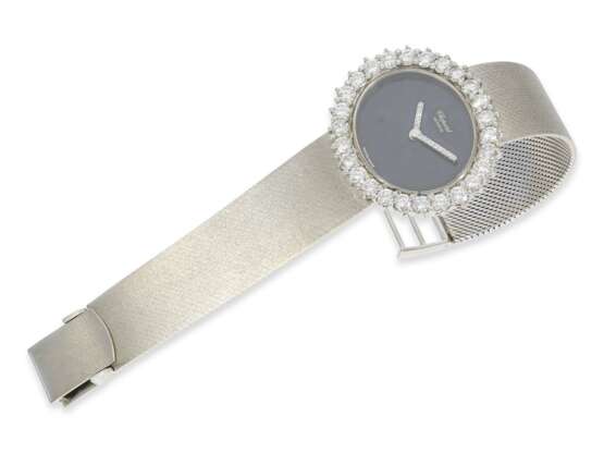 Armbanduhr: hochwertige und ehemals teure vintage Damenuhr von Chopard mit Brillanten von ca. 3,64ct, 18K Gold - photo 1