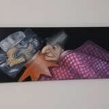picture «Самка бегемота и ее муж», acrylic on canvas, Живопись акрилом, Современное искусство, Польша, 2021 г. - фото 1