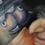 picture «Самка бегемота и ее муж», acrylic on canvas, Живопись акрилом, Современное искусство, Польша, 2021 г. - фото 4