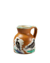 Pitcher with birds