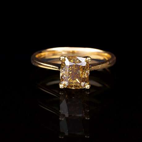 Fancy-Diamant Ring. - Foto 1