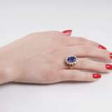 Tansanit-Brillant-Ring. - фото 2