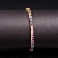 Multicolour Saphir-Armband.