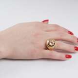 Gold-Ring mit großem Chrysoberyll. - Foto 2