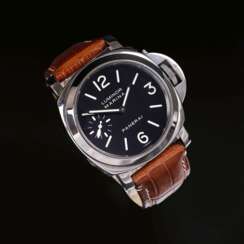 Officine Panerai Florenz, gegr. 1860. Herren-Armbanduhr 'Luminor Marina'.